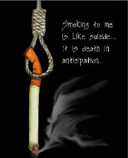 煙草致命如水火無情，控煙履約可挽救生命