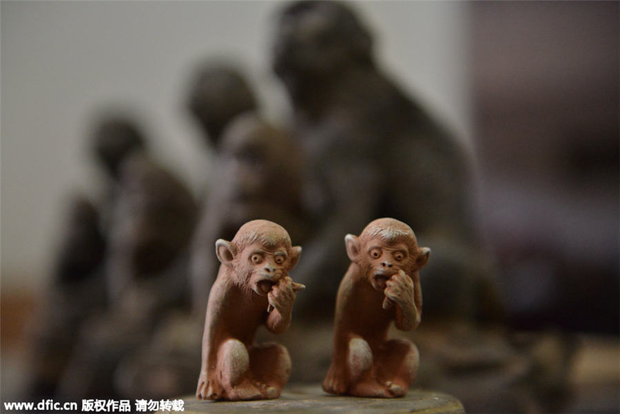大圣歸來(lái)：看各種巧奪天工的猴子藝術(shù)品