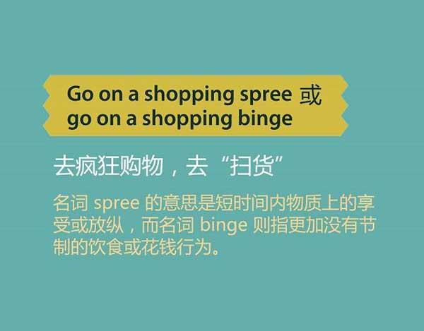 雙十一來(lái)了，剁手黨們準(zhǔn)備好了嗎？瘋狂購(gòu)物英語(yǔ)怎么說？