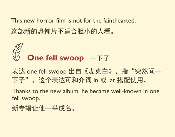 莎士比亞創(chuàng)造的十個英語表達(dá)