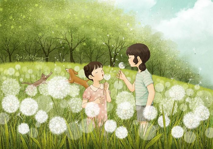 有親姐妹是什么感覺(jué)？讓插畫師來(lái)告訴你（組圖）