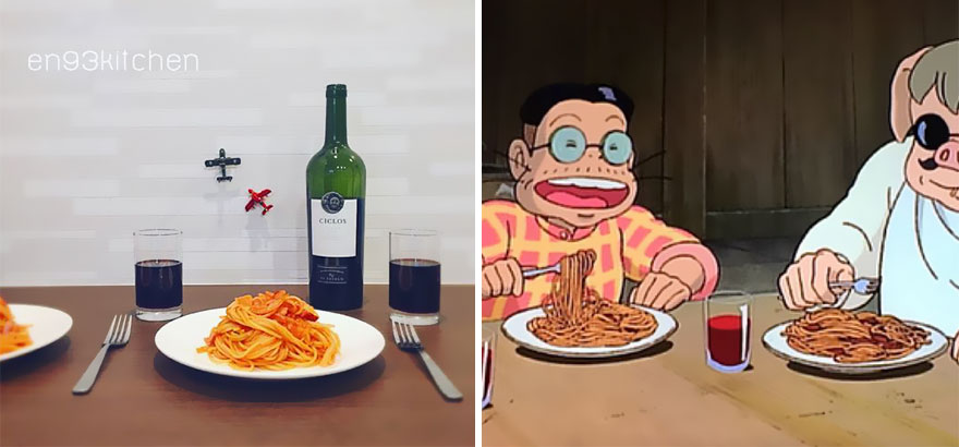 看著就好想吃的宮崎駿動畫美食的現實版在這里！（組圖）