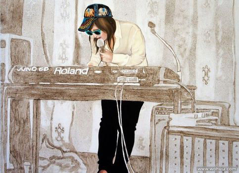 Amazing dust paintings