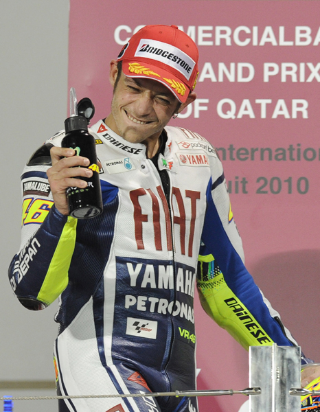 世界摩托車(chē)錦標(biāo)賽卡塔爾站：MOTOGP羅西奪冠