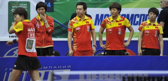 中國女乒1:3不敵新加坡 九連冠夢想想戛然而止