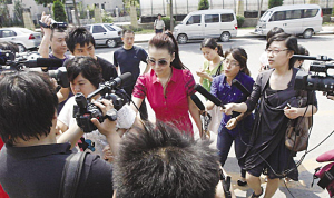 馬琳離婚案開(kāi)庭 張寧益變臉：我看錯(cuò)人了
