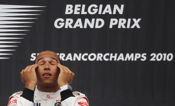 F1比利時站：漢密爾頓全程領先獲勝