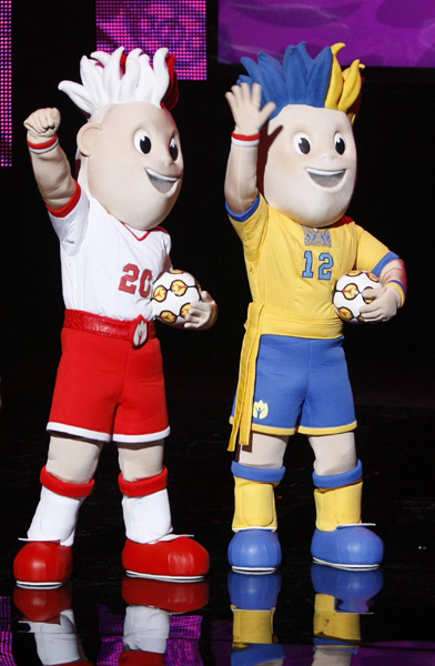2012年歐錦賽吉祥物揭曉