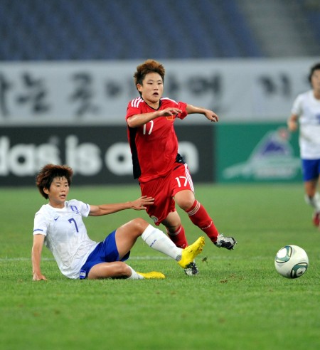 奧運會女足亞洲區預選賽：中國首戰平韓國
