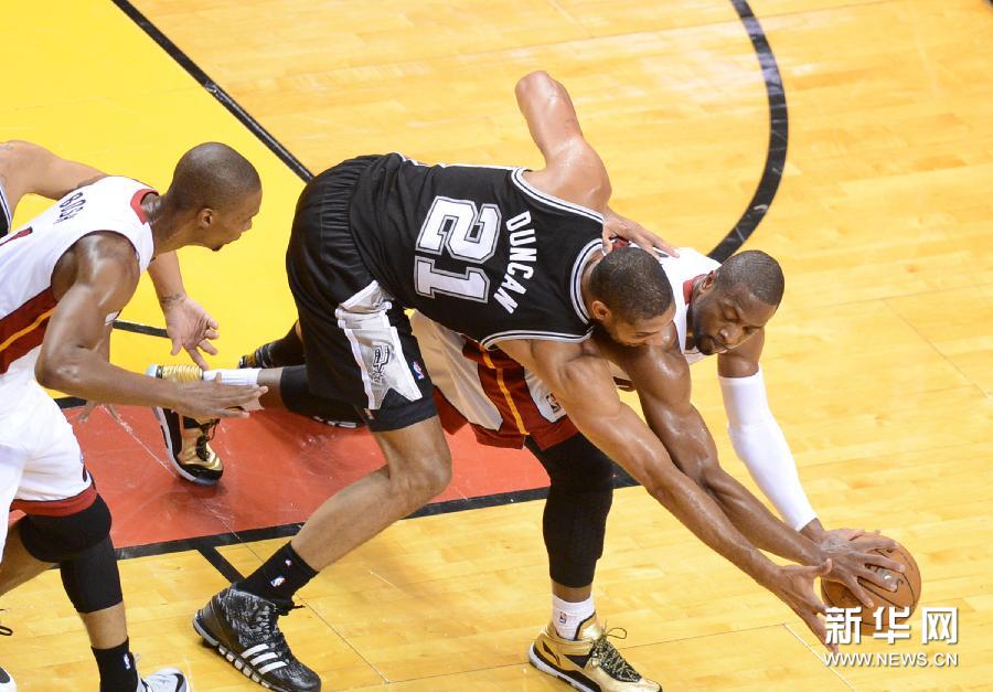 熱火力擒馬刺 4:3逆轉奪2013年NBA總冠軍