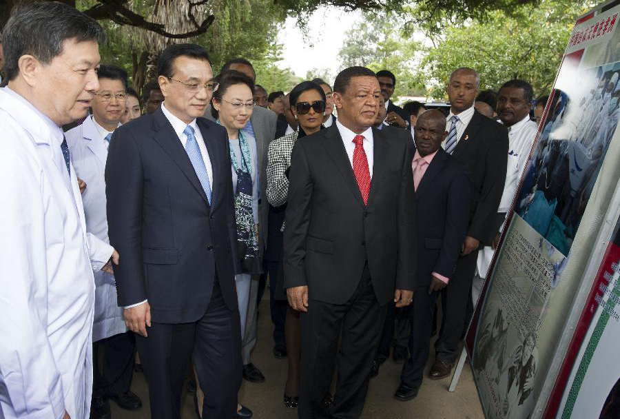 In photos: Chinese premier's visit to Africa