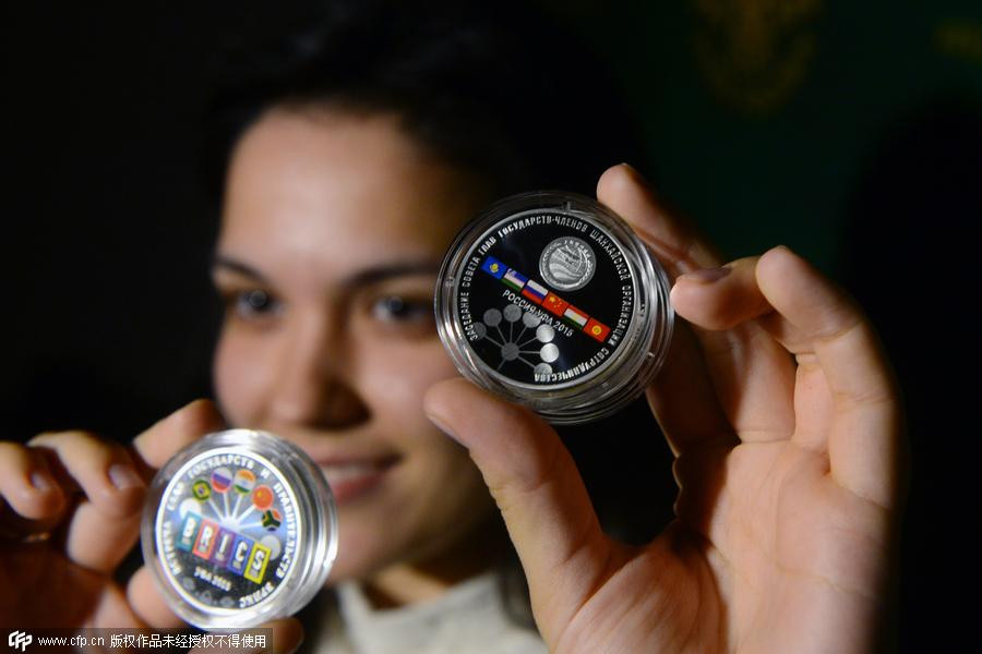 Russia launches coins for BRICS, SCO summits in Ufa