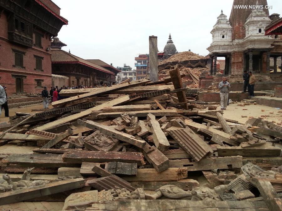 History razed in Nepal earthquake