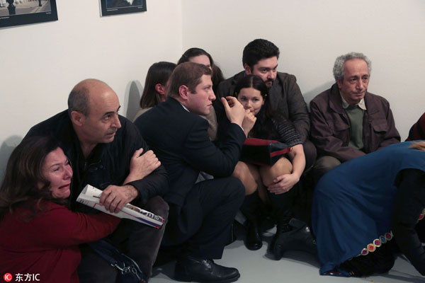 Russian ambassador shot dead in Turkey