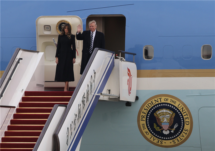 US President Trump begins state visit to China
