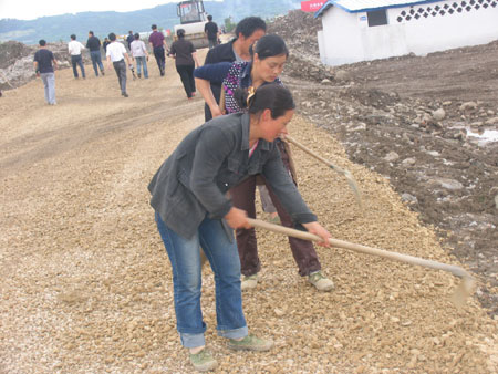 新北川中學(xué)地震周年開(kāi)建 欲打造一流名校[組圖]