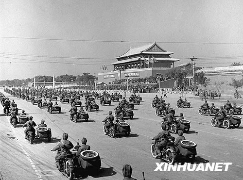 1953年：志愿軍凱旋觀禮