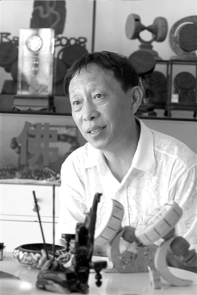 “空竹張”創意空竹獻禮新中國六十周年
