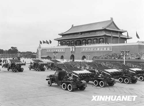 1955年：實行軍銜制 換裝大閱兵