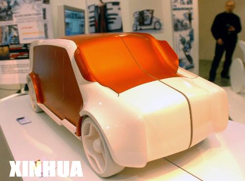 用塑料構想“未來之車”