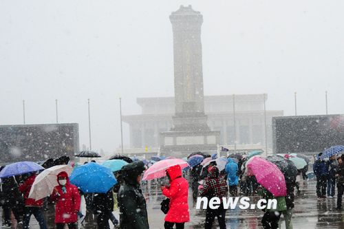 北京受降雪影響部分航班延誤 已啟動應急預案