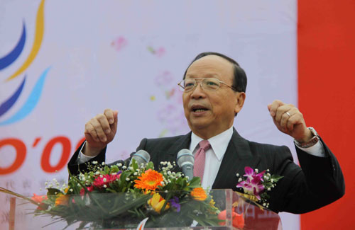 中國國民黨副主席蔣孝嚴：造福于兩岸農業生產者