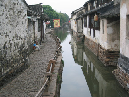 煙雨的周莊 世博的水鄉印象（組圖）